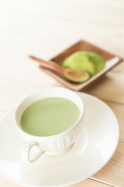 hot matcha latte 