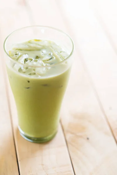 Es matcha latte — Stok Foto