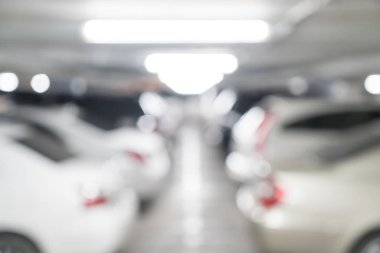 soyut bulanıklık arabayı park