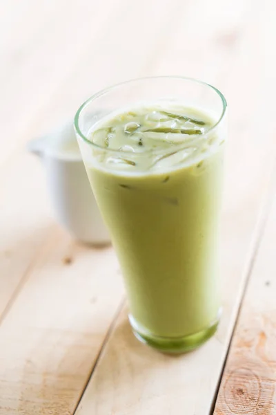 Es matcha latte — Stok Foto