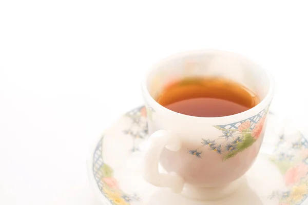 Tea cup on white — Stock Photo, Image