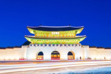 Gyeongbokgung Sarayı Seoul City Kor güzel mimari