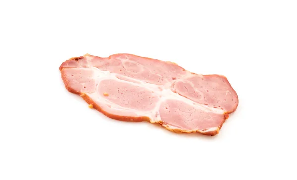 Pastrami cerdo sobre fondo blanco —  Fotos de Stock