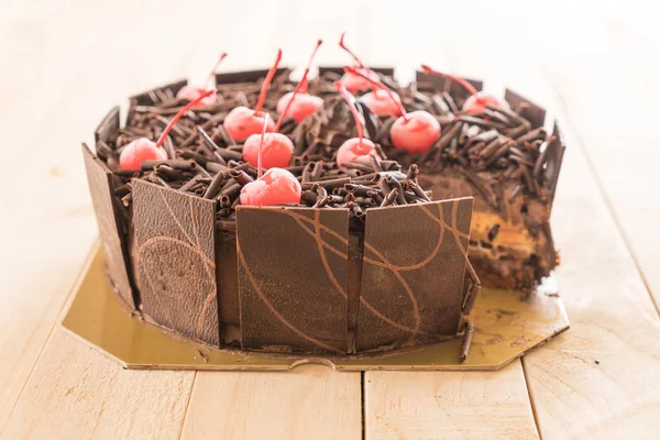 Pastel de helado de chocolate — Foto de Stock