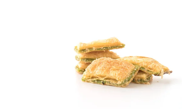 Mini Pie Keks mit Kiwi-Marmelade — Stockfoto