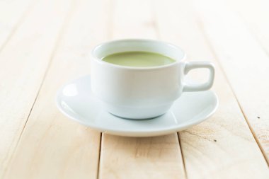hot matcha latte 