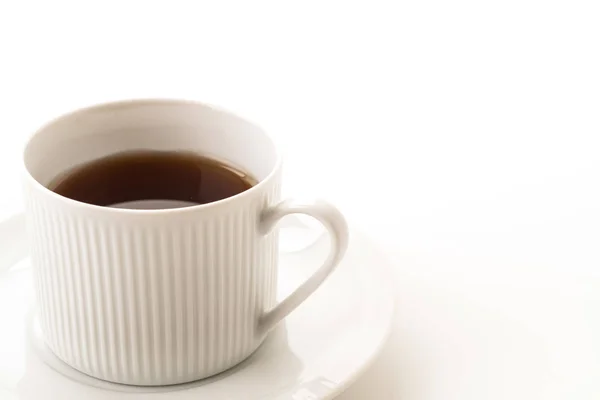 Taza de té sobre fondo blanco —  Fotos de Stock