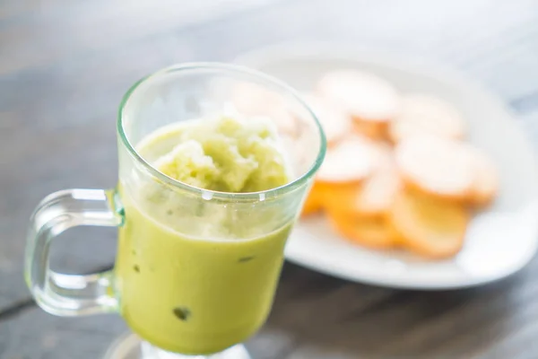 Frappuccino matcha latte — Stock Photo, Image