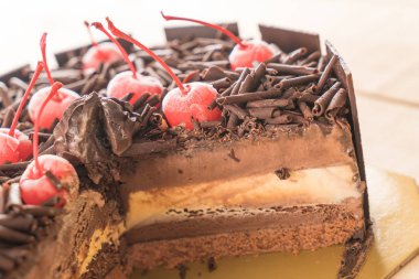 Çikolatalı dondurma kek 