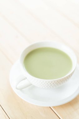 hot matcha latte 
