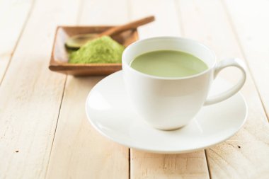 hot matcha latte 