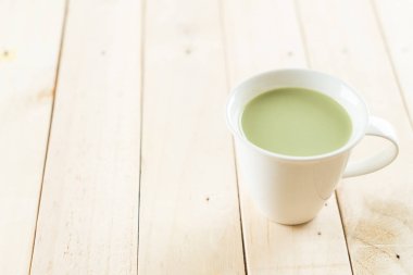 hot matcha latte 