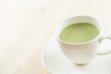 hot matcha latte 