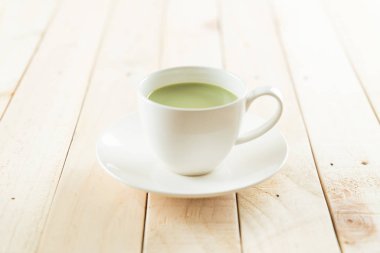 hot matcha latte 