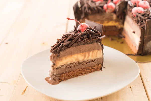 Pastel de helado de chocolate —  Fotos de Stock