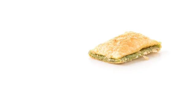 Mini pie biscuit with kiwi jam — Stock Photo, Image