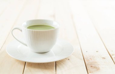 hot matcha latte 