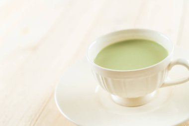 hot matcha latte 