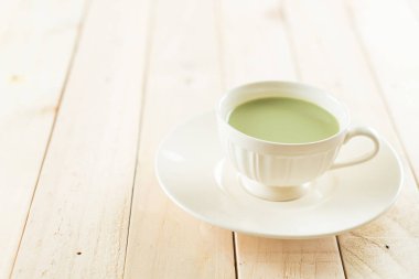 hot matcha latte 