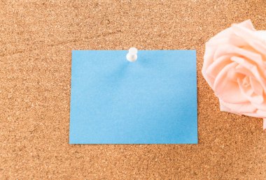 Gül ile kağıt Not 