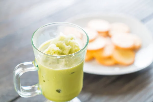 Frappuccino matcha latte — Stock Photo, Image