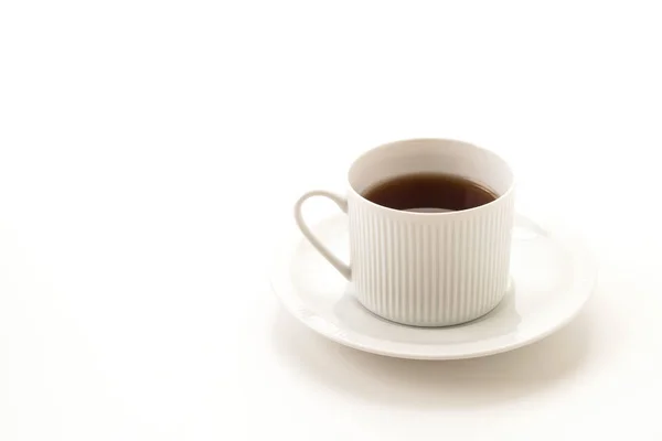 Taza de té sobre fondo blanco —  Fotos de Stock