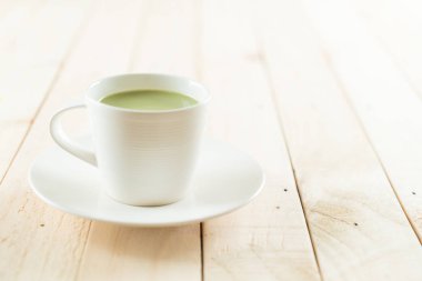 hot matcha latte 