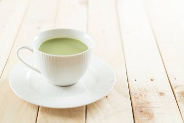hot matcha latte 