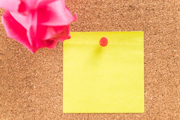 Gül ile kağıt Not 