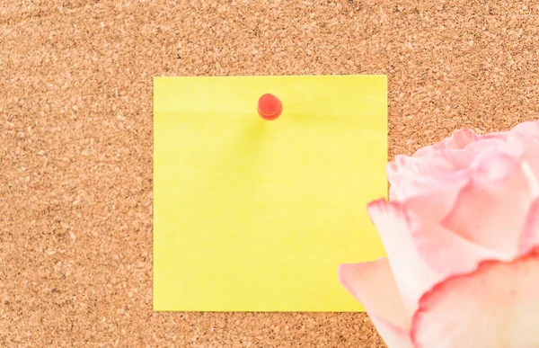 Gül ile kağıt Not 