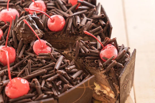 Pastel de helado de chocolate — Foto de Stock