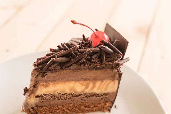 チョコレート アイス クリーム ケーキ — ストック写真