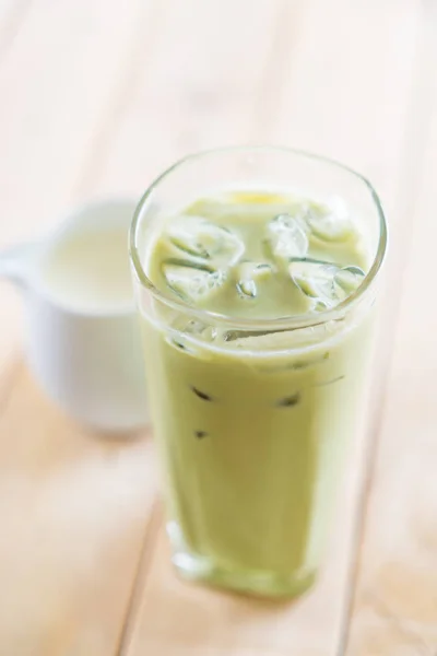 Mrożona matcha latte — Zdjęcie stockowe