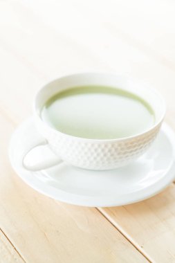 hot matcha latte 