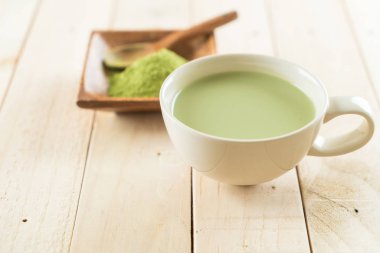 hot matcha latte 