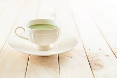 hot matcha latte 