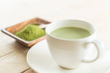 hot matcha latte 