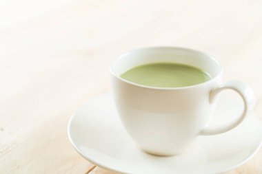 hot matcha latte 
