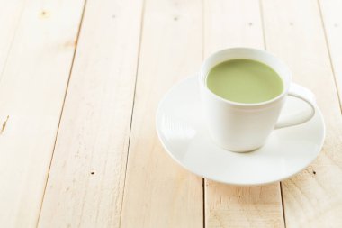 hot matcha latte 