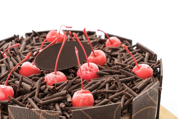 Choklad glass tårta — Stockfoto
