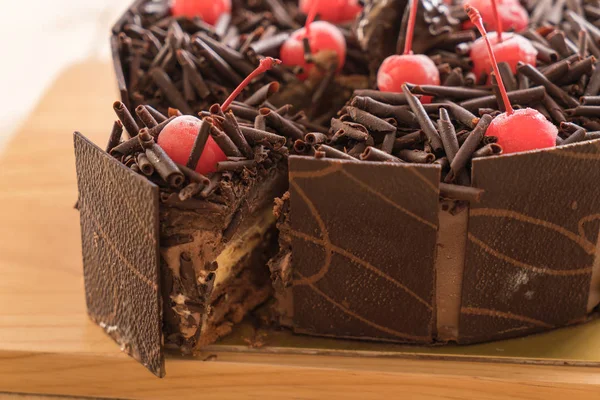 Çikolatalı dondurma kek — Stok fotoğraf
