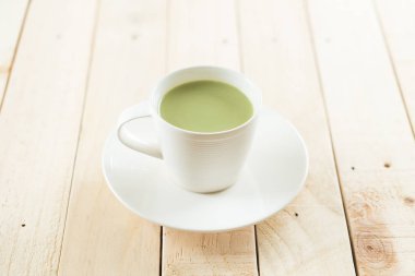 hot matcha latte 