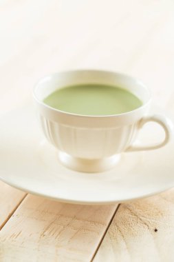 hot matcha latte 