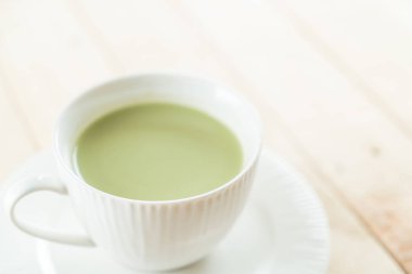 hot matcha latte 