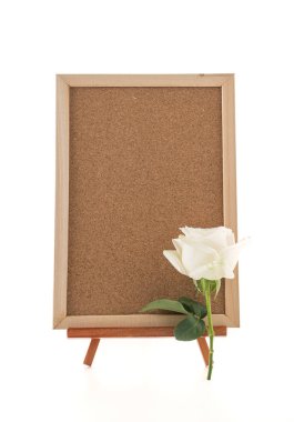 Gül desenli boş sanat kurulu