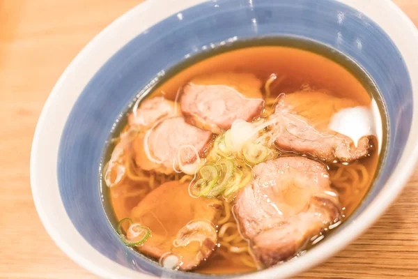 Fideos de ramen de cerdo —  Fotos de Stock