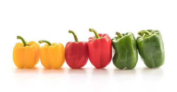 Bell pepper on white background — Stock Photo, Image