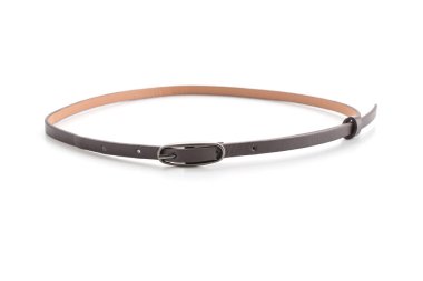 Beyaz arka plan üzerinde moda kemer