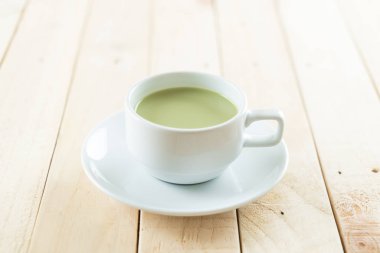 hot matcha latte 