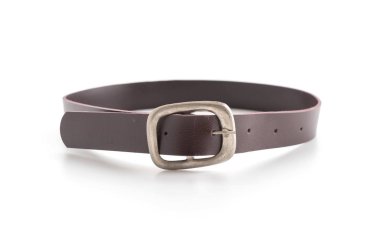 Beyaz arka plan üzerinde moda kemer